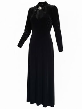 Vintage Velvet Dress